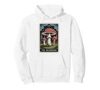 Fly Agaric Amanita Muscaria Carte de Tarot Motif Champignon Sweat à Capuche