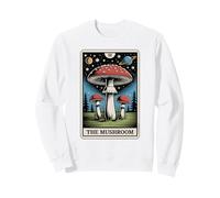 Fly Agaric Amanita Muscaria Carte de Tarot Motif Champignon Sweatshirt
