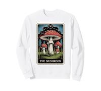 Fly Agaric Amanita Muscaria Carte de Tarot Motif Champignon Sweatshirt