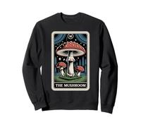 Fly Agaric Amanita Muscaria Carte de Tarot Motif Champignon Sweatshirt