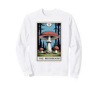 Fly Agaric Amanita Muscaria Carte de Tarot Motif Champignon Sweatshirt