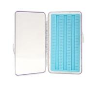 Fly Boxes Fly Fishing - Portable Hook Case Lightweight Transparent Jig Box for River Lake Stream Freshwater Saltwater Durable Compact Storage Keeps Hooks Organized Easy to Carry Fishing Trips