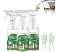 Fly Cleanse Multi-purpose Enzyme Foam Cleaner, Kitchen Appliance Cleaner Spray,Multi-purpose Cleaners Spray Powerful Kitchen,Flycleanse Enzyme Cleaners,Natural Enzymes Formula for Kitchens & Home (3)