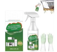 Fly Cleanse Multi-purpose Enzyme Foam Cleaner, Kitchen Appliance Cleaner Spray,Multi-purpose Cleaners Spray Powerful Kitchen,Flycleanse Enzyme Cleaners,Natural Enzymes Formula for Kitchens & Home (1)
