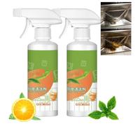 Fly Cleanse Natural Formula Appliances, Haute Efficacité Dégraissante & Désincrustante, Nettoyant Multi-usage À Base D'huile, Spray Eco-Conçu, Pour Four Poêle (2 pcs)