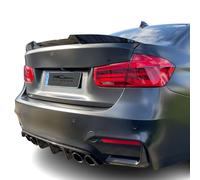 FLY DESIGN Becquet arrière pour BMW Série 3 F30 Limo, aileron arrière en plastique ABS avec ABE
