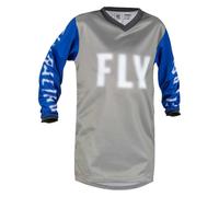 Fly F-16 Long Sleeve Enduro Jersey Bleu,Gris S Enfants