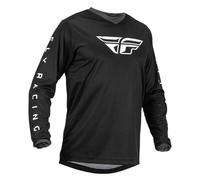 Fly F-16 Long Sleeve Enduro Jersey Noir M Homme Black / White