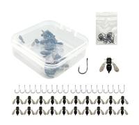 Fly Fishing Bait, Trout Fish Attractant Fly Fishing Bait with Hook