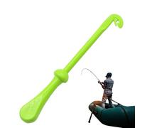 Fly Fishing Knot Tools - Ring Style Tying Gear, Professional Angling Aid | Rapid Nail Maker Implement, Smooth Hook Loop Former With Shoreline Action Scenario For Saltwater Flycasting Tackle Setup Trai