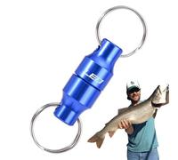 Fly Fishing Magnetic, Support magnétique de filet de pêche | Gardien de libération de dispositif d'étirement de pêche, mousqueton, aimant en alliage clip à mouche filet de pêche aimant aimant mouche
