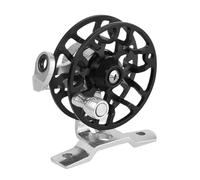 Fly Fishing Reel - 6.7cm Aluminium Alloy Fly Reel | Front Start Fishing Line Reels for Raft Ice Wheat Grain | Live Fish Reels Fishings Tackle for Trout Salmon | 52g 55g Black Colorful