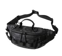 Fly Fishing Waist Pack, Adjustable Outdoor Fanny Packs, Multifunctional Storage Design, Water Resistant Material, Comfortable Carry Solution for Hiking Camping Travel Men Women 14.96x6.69x3.54 inches