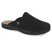 Fly Flot Aggius, Sandales en Maille élastique pour Homme avec Semelle intérieure en Evopell Mule, Noir, 46 EU