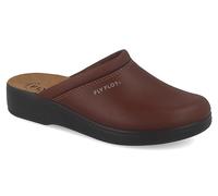 Fly Flot Aglie, Sandales pour Homme, Semelle intérieure en Cuir suédé Chausson, Marron foncé, 45 EU