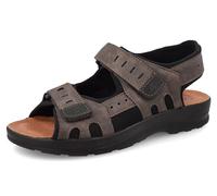 Fly Flot Alberobello, Sandali Uomo Stretch In Microfibra, Con Velcro Regolabile, Sottopiede Anti-shock Imbottito In Pelle SandaleHomme