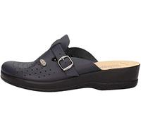 Fly Flot Altidona, Sandales pour Femme, Trous Respirants et Boucle réglable, Semelle intérieure en Cuir Glissante, Bleu, 38 EU