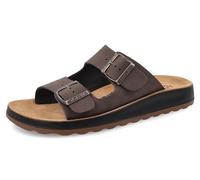 Fly Flot Alvignano, Sandales pour Homme synthétique, avec Deux Boucles réglables, Semelle intérieure en Cuir Mule, T Moro, 44 EU
