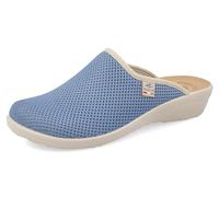 Fly Flot Anoia, Chaussons pour femme en maille élastique respirant frais, semelle intérieure rembourrée en cuir, bleu clair, 41, sandales de l'UE, bleu ciel, 41 EU