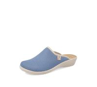 Fly Flot Anoia, Sandales pour Femme en Maille élastique Respirante Fresh, Semelle rembourrée en Cuir, Clair 37 Glissante, Bleu Ciel