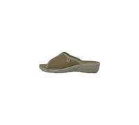 Fly Flot Atella, Sandales en Maille élastique Ouverte, Semelle rembourrée en Cuir pour Femme Glissante, Beige, 38 EU