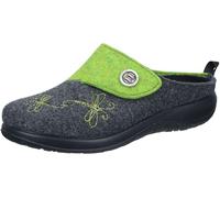 Fly Flot Chaussons Femme, Pointure:37 EU, La Couleur:Vert