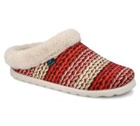 Fly Flot Chaussons Pour Femmes Avec Bord En Peluche Et Effet Tricot