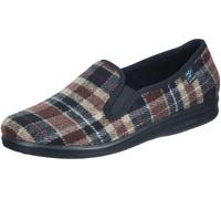 Fly Flot Chaussons Pour Hommes À Carreaux, Chausson Fermé En Laine 240004