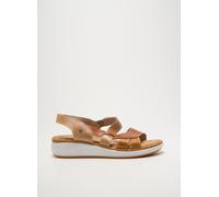 fly flot chaussures femme de couleur marron