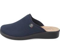 Fly Flot Ciabatta Chiusa Femme en Tissu à Maille Avec Compensée 2001 Bleu