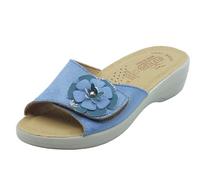 Fly Flot Ciabatte a Fascia Con strappo 43* Blu 37 EU