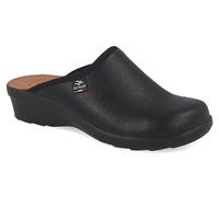 Fly Flot | Classic Woman, Chaussons Femme avec Strass Souple Microfibre, Semelle en Cuir, Noir , 39 EU