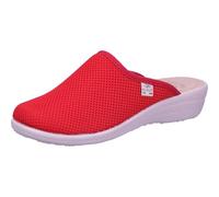 Fly Flot Femme Anoia, Ciabatte Donna Rete Elastica Traspirante Fresh, Sottopiede Imbottito in Pelle, Rosso, 39 Sandale Glissante, Rouge