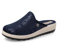 Fly Flot Femme Ciabatta Donna Colori Cangianti, Sottopiede in Panno Antishock Sandale Glissante, Bleu, 39 EU