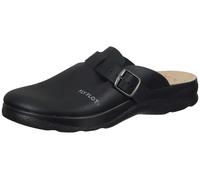 Fly Flot Femme Clog Pantoufle Cuir Chausson Talon Épais Avec Sangle Au Talon