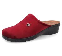 Fly Flot Femme Pantofole Donna Tessuto Con Logo, Sottopiede in Pelle E Antishock Sandale Glissante, Bord, 37 EU