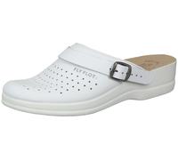 Fly Flot Femmes Sabot Chausson Cuir Chaussure Bride Arrière Perforé