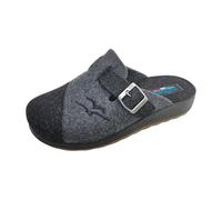 Fly Flot Homme Ciabatte Uomo in Pet Riciclato Doppio Colore Con Cinturino Regolabile, Sottopiede Antishock Sandale Glissante, Noir, 40 EU