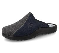 Fly Flot Homme Classic Pantofole Uomo Pet Riciclato Doppio Colore, Sottopiede in Panno Chausson, Bleu, 42 EU