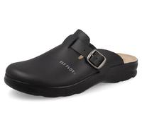 Fly Flot Mules pour Femmes, Pointure:42 EU, La Couleur:Noir
