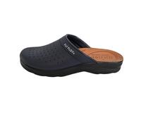 Fly Flot Pantoufle en Cuir Perforé,Ligne Professionnel, Homme - 2001 (Bleu)