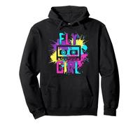 Fly Girl Hip Hop 80s 90s Cassette B-Girl Sweat à Capuche