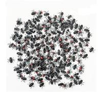 Fly Halloween, Mouche d'Halloween,Jouet de blague simulé | Ensemble de jouets de farce simulés d'Halloween de 200, petits jouets de vol réalistes pour les personnes avec des blagues