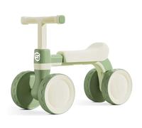 FLY HAWK Draisienne Bebe 1 an, 4 Roues Vélo sans Pédales pour Enfant 12-24 Mois, Premier Vélo d'Equilibre pour Garçon Fille, Cadeau Anniversaire Noel/Vert