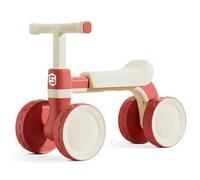 FLY HAWK Draisienne Bebe 1 an, 4 Roues Vélo sans Pédales pour Enfant 12-24 Mois, Premier Vélo d'Equilibre pour Garçon Fille, Cadeau Anniversaire Noel/Rose