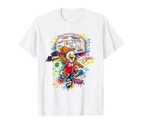 Fly High Basketball Player Graffiti Street Art T-Shirt Graphique avec Valeur