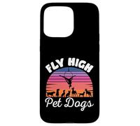 Fly High Cerceau de Yoga aérien pour Chien Coque pour iPhone 15 Pro Max
