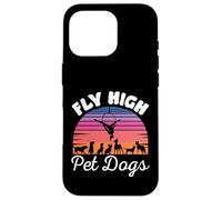 Fly High Cerceau de Yoga aérien pour Chien Coque pour iPhone 16 Pro