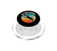 Fly Like A Beagle Vintage Retro PopSockets PopGrip pour MagSafe