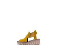 Fly London BIGA412FLY, Sandal Femme - Chaussures, YELLOW, 38
